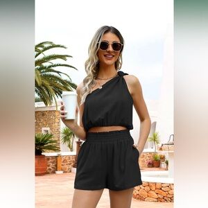 Black two piece set